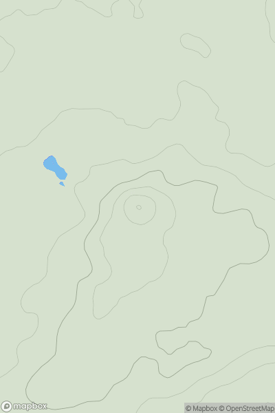 Thumbnail image for Thorn Hill [South Central England] showing contour plot for surrounding peak